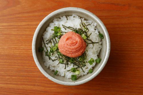 選べるミニ丼（明太ごはん）