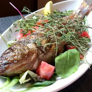 鮮魚の香草ロースト