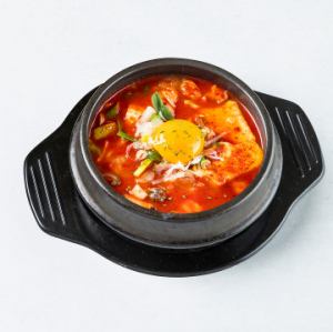 Seafood pure tofu jjigae
