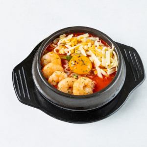 Shrimp, cheese and pure tofu chige