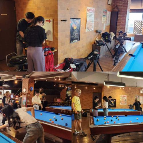 Filming preparations

#Filming #Kansai University #Takatsuki City #Billiards #Darts #Ozbuddy