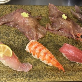 연말 연시 스시와 메밀, 음료 무제한 코스