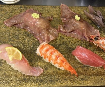 연말 연시 스시와 메밀, 음료 무제한 코스