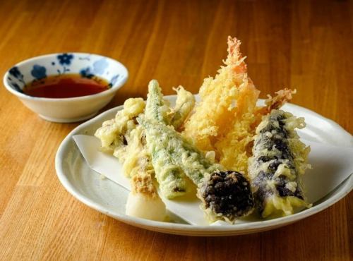 ◇◆Special dish “Tempura Assortment” that shines with expert skill◆◇