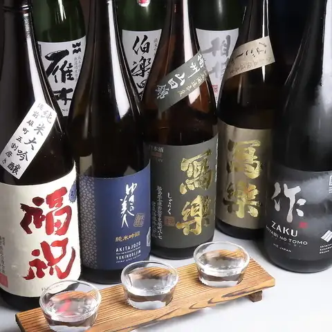 色んな種類の日本酒が勢ぞろい♪日本酒好き集まれ～！！