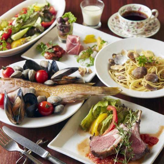 【乾杯ドリンク付】Barry’s『プレミアム』ディナーコース 全12品 メインは黒毛和牛A5タリアータ