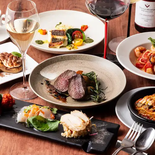 They also offer elaborate multi-course meals!!