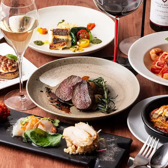 [Includes complimentary welcome drink] Barry's 'Premium' Dinner Course - 12 dishes in total, main course: A5 Wagyu beef tagliata