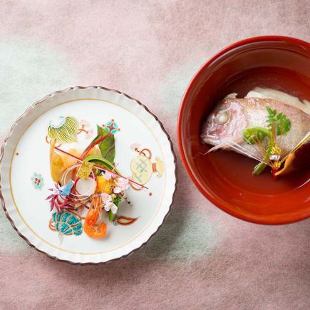 Celebration Banquet <10 dishes in total> 8,800 yen | We offer kaiseki dishes suitable for auspicious occasions such as betrothal gifts, meet-and-greets, and 60th birthday celebrations.