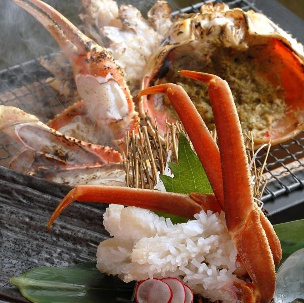 [Limited period from November 7th to the end of April] Crab-filled Kaiseki (10 items in total) 31,900 yen | Directly delivered from Kanazawa Port! Uses "Kano crabs with tags"