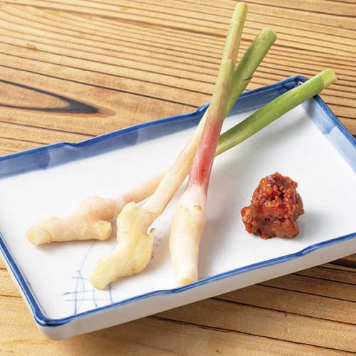 姜叶和醪味噌