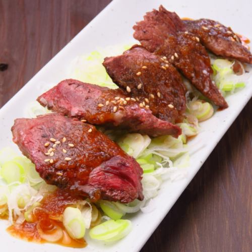 The most popular dish of our shop ☆ The special [Beef Harami] steak!