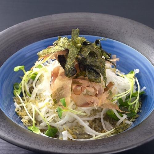 ちりめん大根サラダ