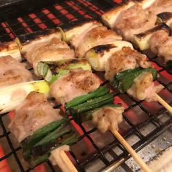 ねぎま(塩・タレ、2本)