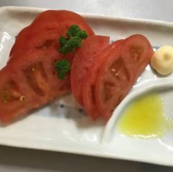 トマトのスライス