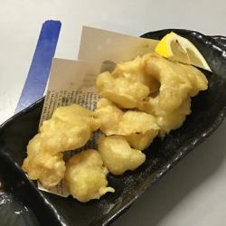 牛ホルモンの天ぷら