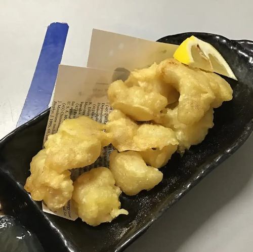 牛ホルモンの天ぷら