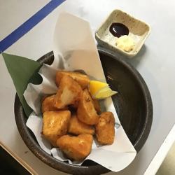 長いもの唐揚げ