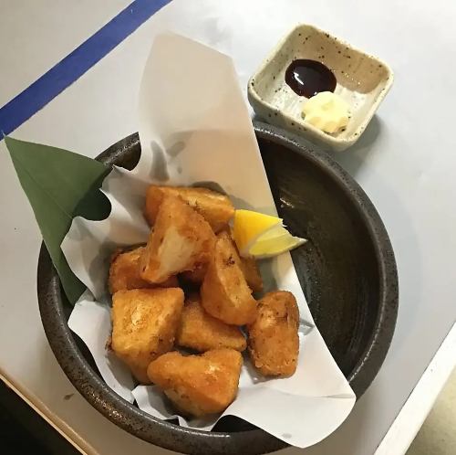 長いもの唐揚げ