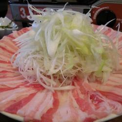 瀬戸もみじ豚のしゃぶしゃぶ 1人前