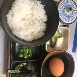 たまごソムリエコバのたまごかけごはんセット