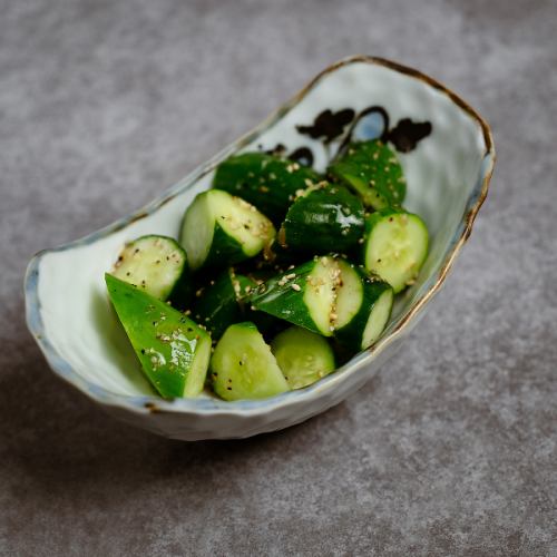 Salted cucumber