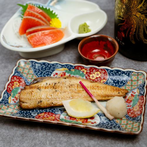 Grilled Atka mackerel