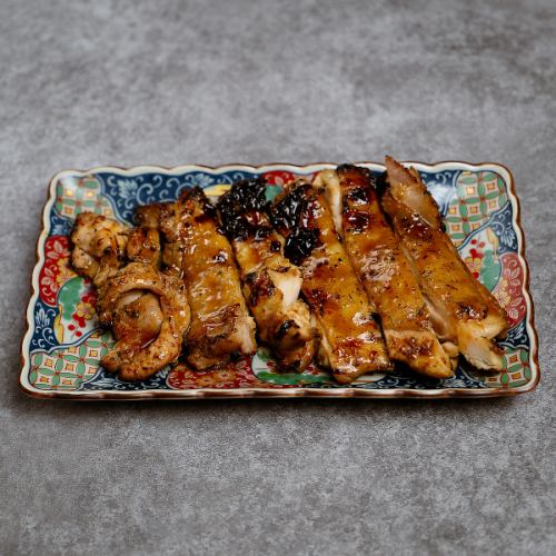 Grilled chicken thigh