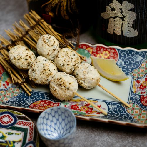Tsukune (minimum order of 2 pieces per type)
