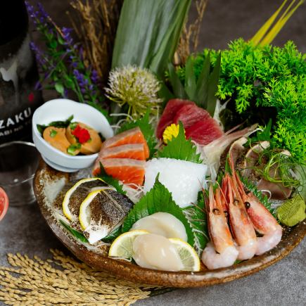 【附3小時無限暢飲】盡享奢華的和牛和海鮮。「高壽套餐」9道菜加選主菜：6,280日圓→5,280日圓