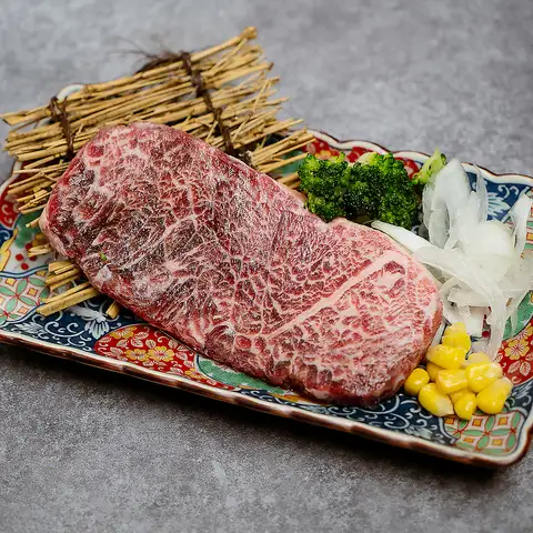 牛ステーキの旨塩焼き