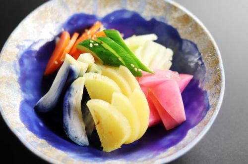 つけもの盛り