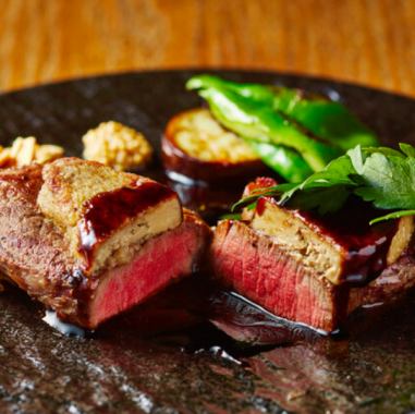 【外はカリッ 中はジューシー!お肉本来の旨味が堪らない♪】厳選黒毛和牛ハラミ肉のステーキ3500円(税込)