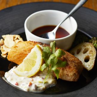 サーモンのムニエル -Salmon meuniel-