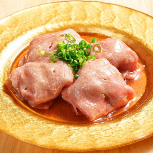 黒毛和牛の焼きしゃぶポン酢