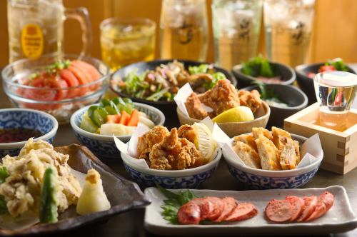 2.5-hour all-you-can-drink course from 3,700 yen