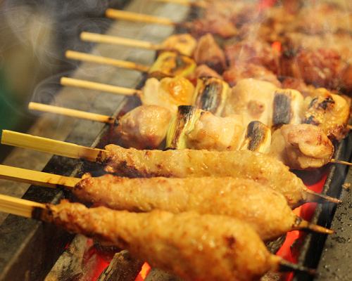 にのまえに来たら！絶品焼き鳥で乾杯♪