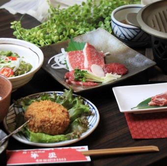 ≪馬肉の旨味の神髄を堪能する！≫桜まんぷくコース【全7品】