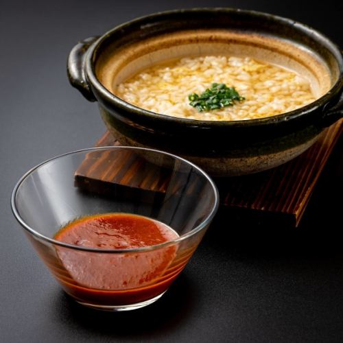 Super spicy rice porridge