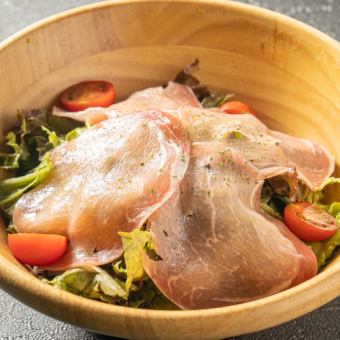 Raw ham salad/seafood salad/mentai mayo salad each