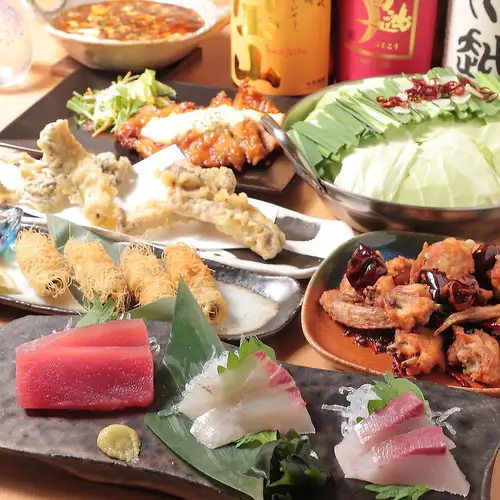 A variety of exquisite dishes