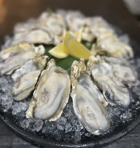 Hiroshima specialty! Raw oysters