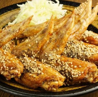 [Free-range chicken] Secret deep-fried chicken wings (5 pieces)