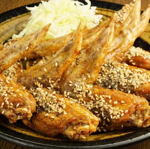 [Free-range chicken] Secret deep-fried chicken wings (5 pieces)