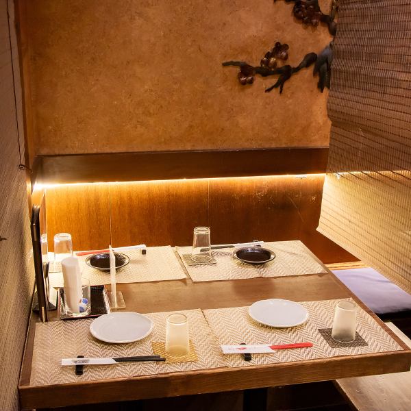 【周りが気にならない！半個室もございます◎】少人数の宴会や女子会、ご家族利用にもおすすめです♪