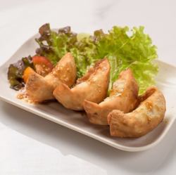 煎饺子