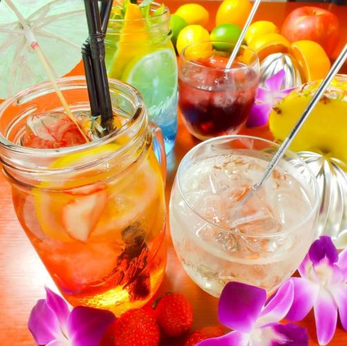 ★在那一天OK★超過70種不同的項目飲料所有你可以喝90分鐘1500日元→980日元♪