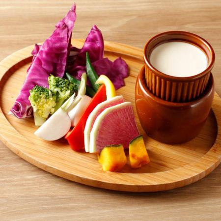 季節野菜のバーニャカウダ