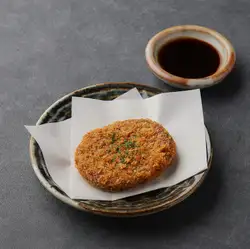 Red potato croquette