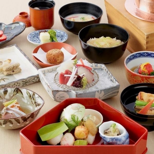 お昼の会席料理